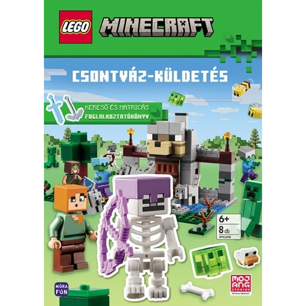 Móra: LEGO® Minecraft Księga zadań Misja szkieleta kép 1