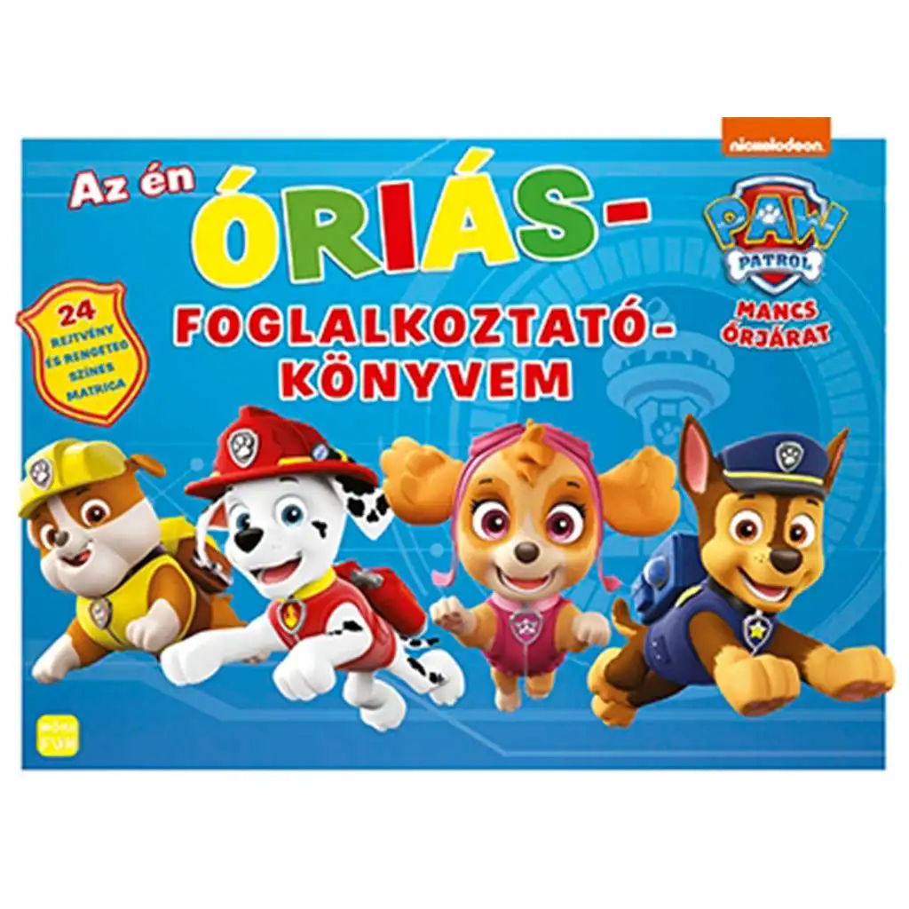 Móra: Psi Patrol - Moja wielka książka aktywności kép 1