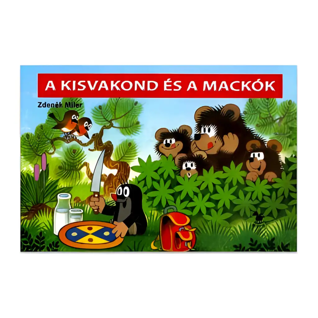 Móra: Zdeněk Miler - Krecik i misie książeczka z obrazkami kép 1