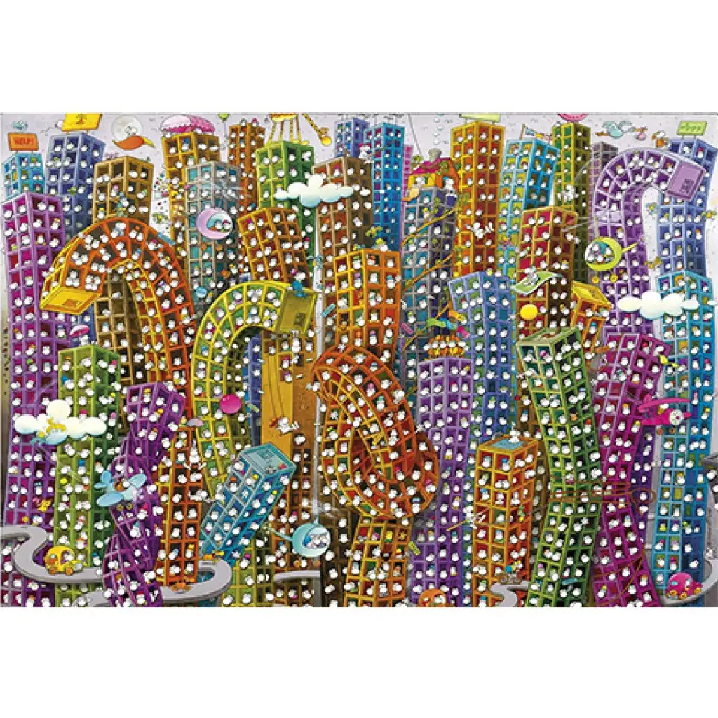 Mordillo Dżungla puzzle 2000 elementów - Clementoni kép 2