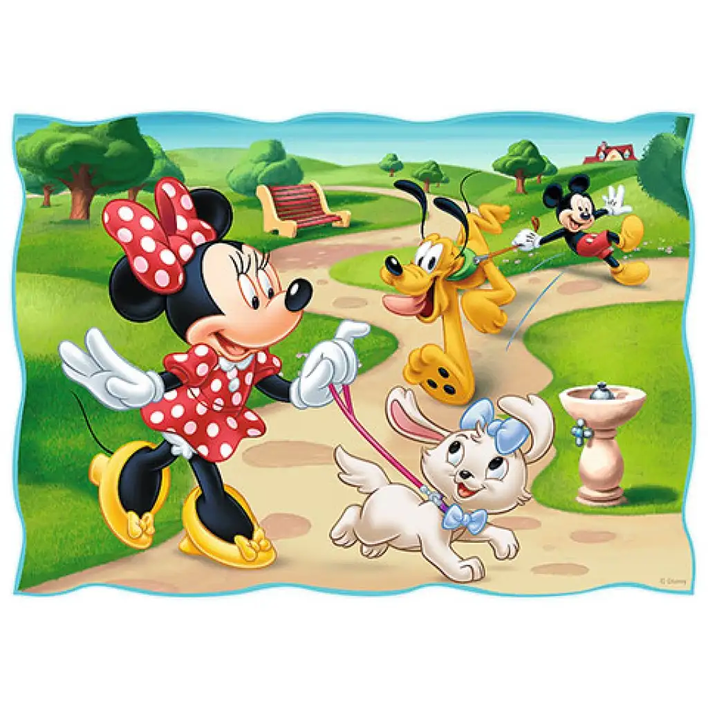 Myszka Miki Piękny Dzień 4 w 1 puzzle - Trefl kép 3