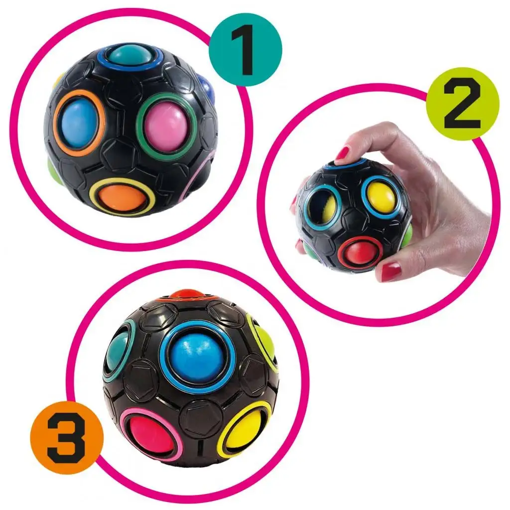 Noris: Magiczna kula logiczna z kolorową mozaiką - Simba Toys kép 3