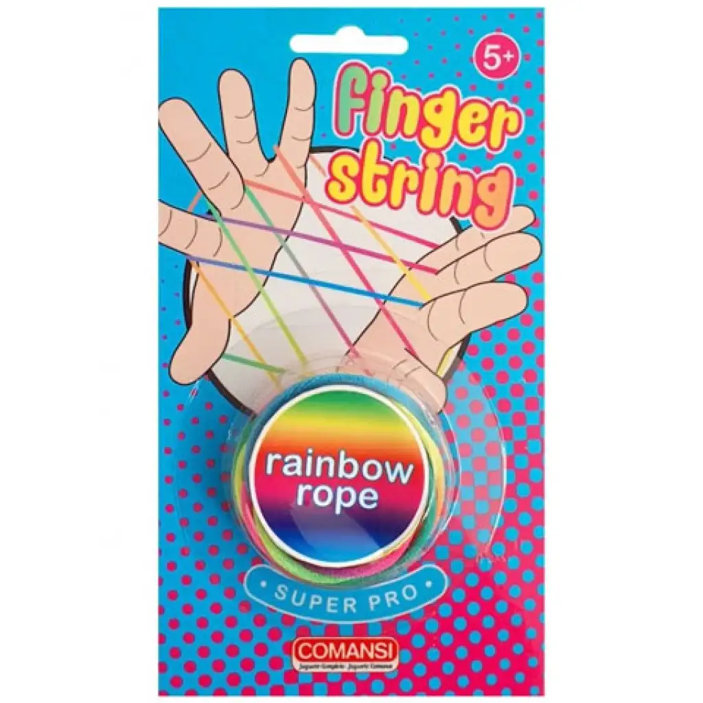 Palec String kolorowa gumka tęczowa kép 1