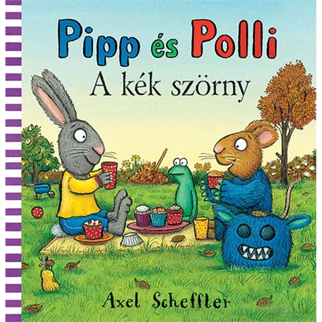 Pip i Pszczółka: Książka z bajką o niebieskim potworze – Pagony kép 1