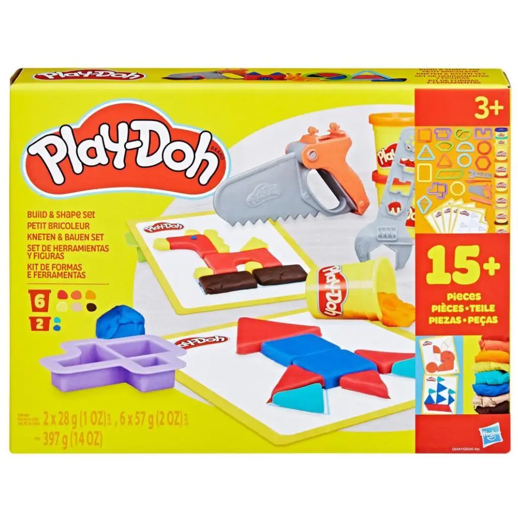 Play-Doh: Zbuduj i uformuj duży zestaw ciastoliny - Hasbro kép 1