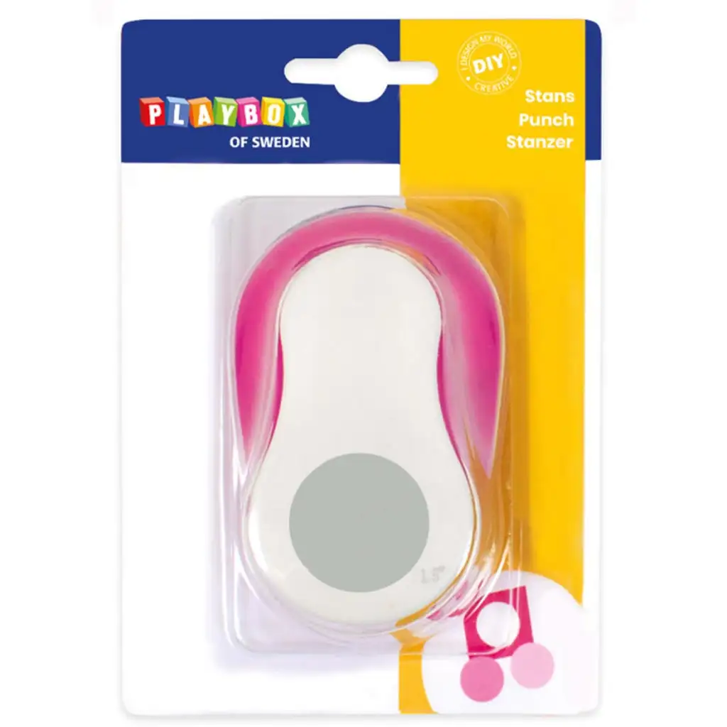 PlayBox: Dziurkacz ozdobny okrągły 3,8 cm kép 1