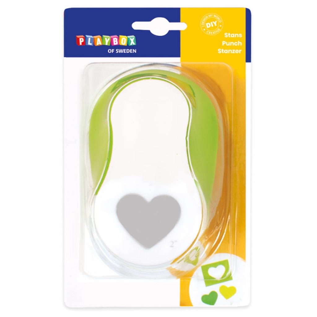 PlayBox: Dziurkacz ozdobny w kształcie serca 5 cm kép 1