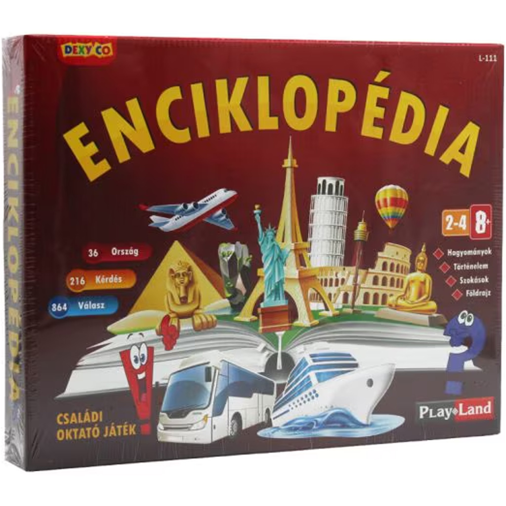 Playland: Enckilopedia – gra planszowa kép 1