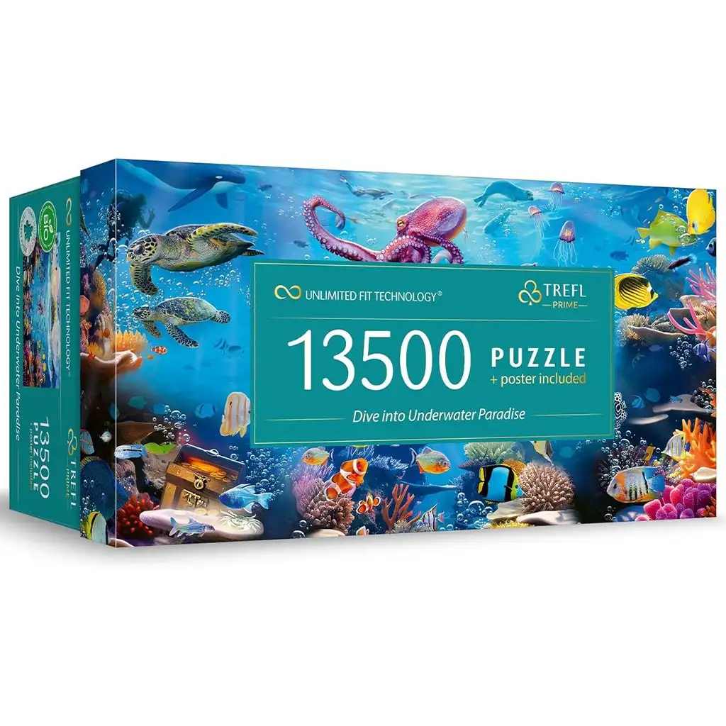 Podwodny raj, puzzle UFT 13500 elementów - Trefl kép 1