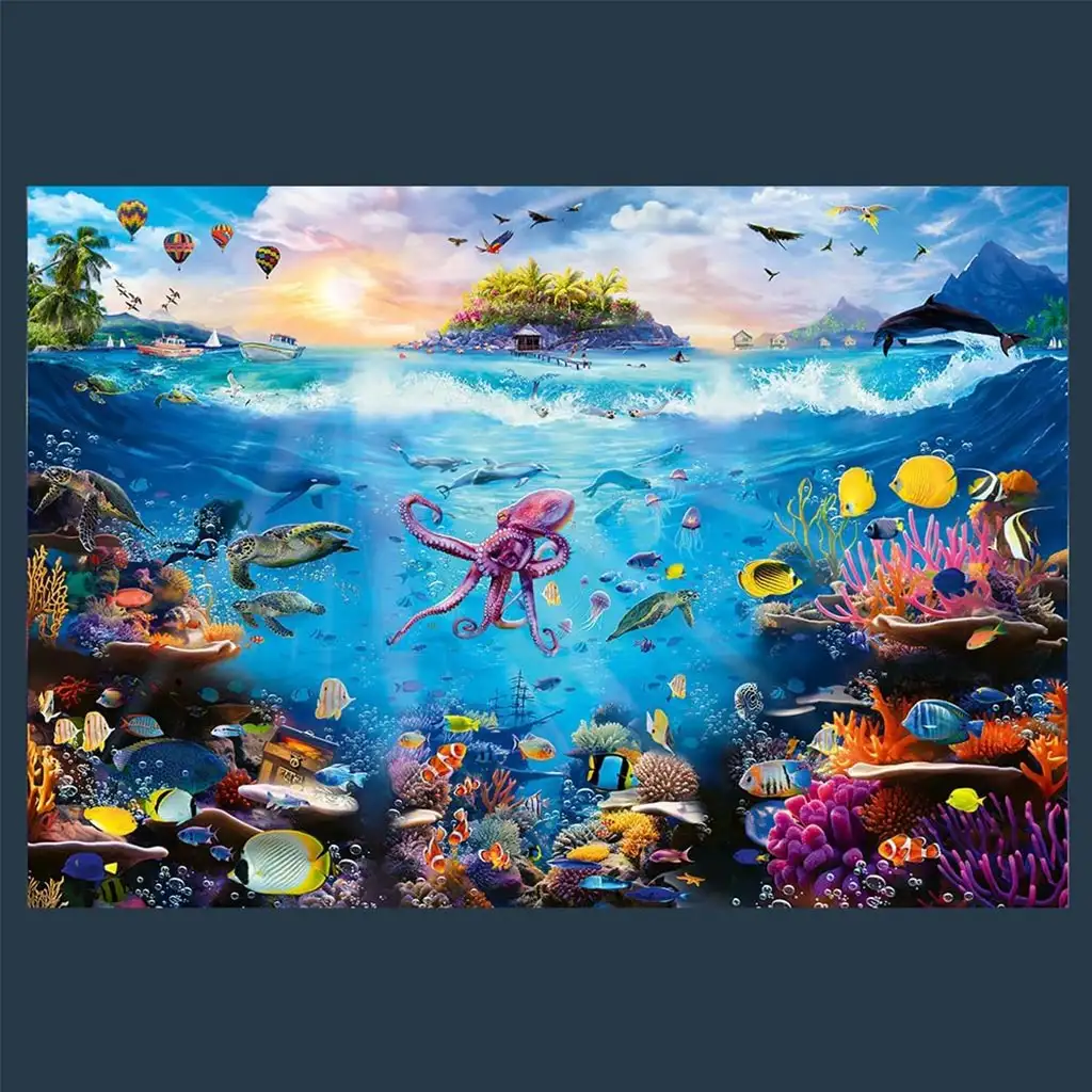 Podwodny raj, puzzle UFT 13500 elementów - Trefl kép 2