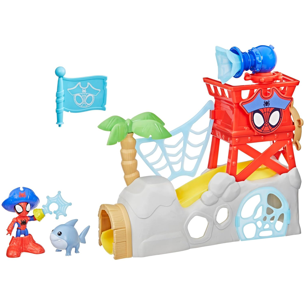 Póki i jego wspaniali przyjaciele Waterwebs: Zestaw do zabawy Wyspa Póki - Hasbro kép 3