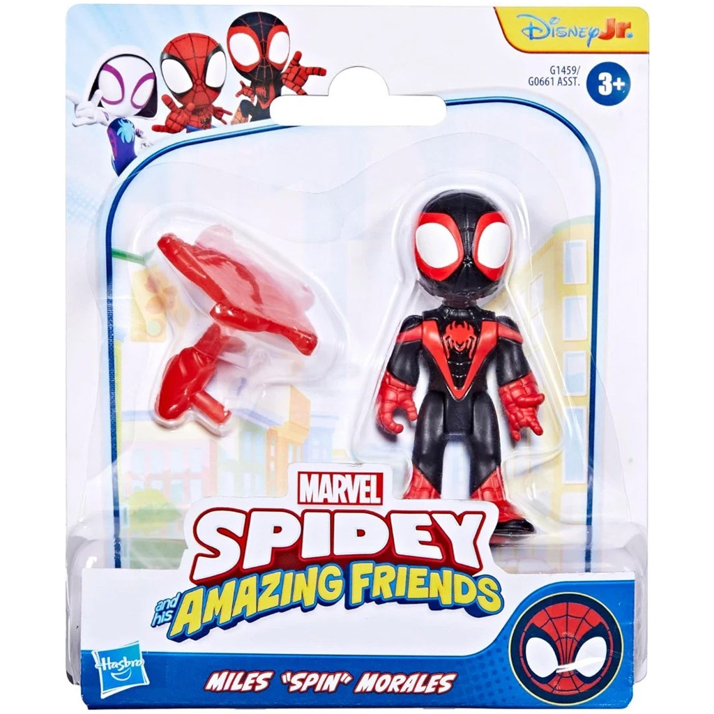 Póki i jego wspaniali przyjaciele: figurka Milesa Moralesa z akcesorium - Hasbro kép 1