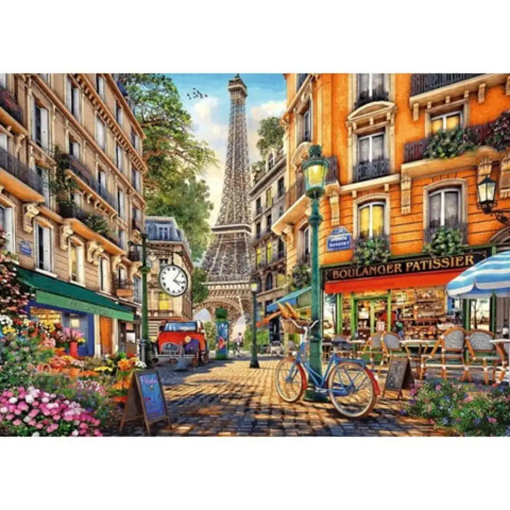 Popołudnie w Paryżu puzzle 2000 elementów - Trefl kép 2