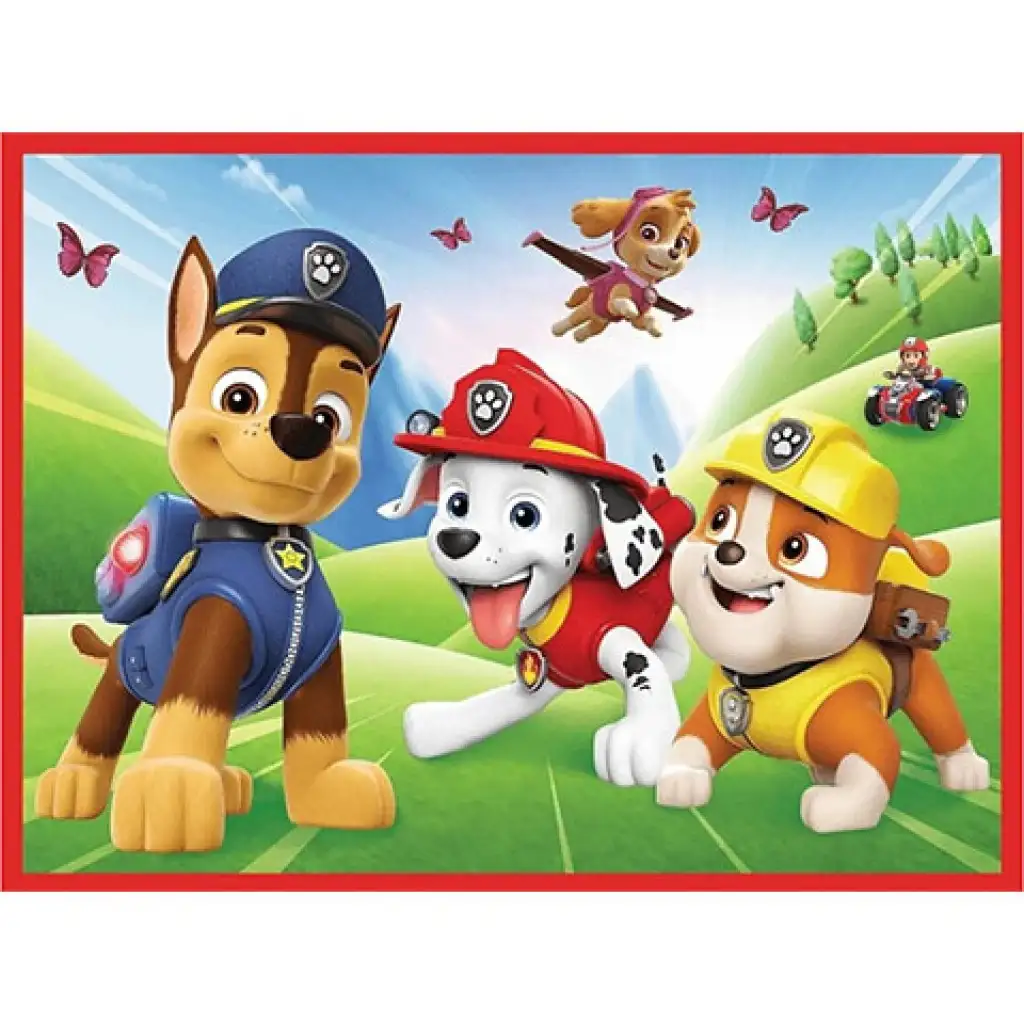 Psi Patrol 2 w 1 puzzle i gra pamięciowa - Trefl kép 3