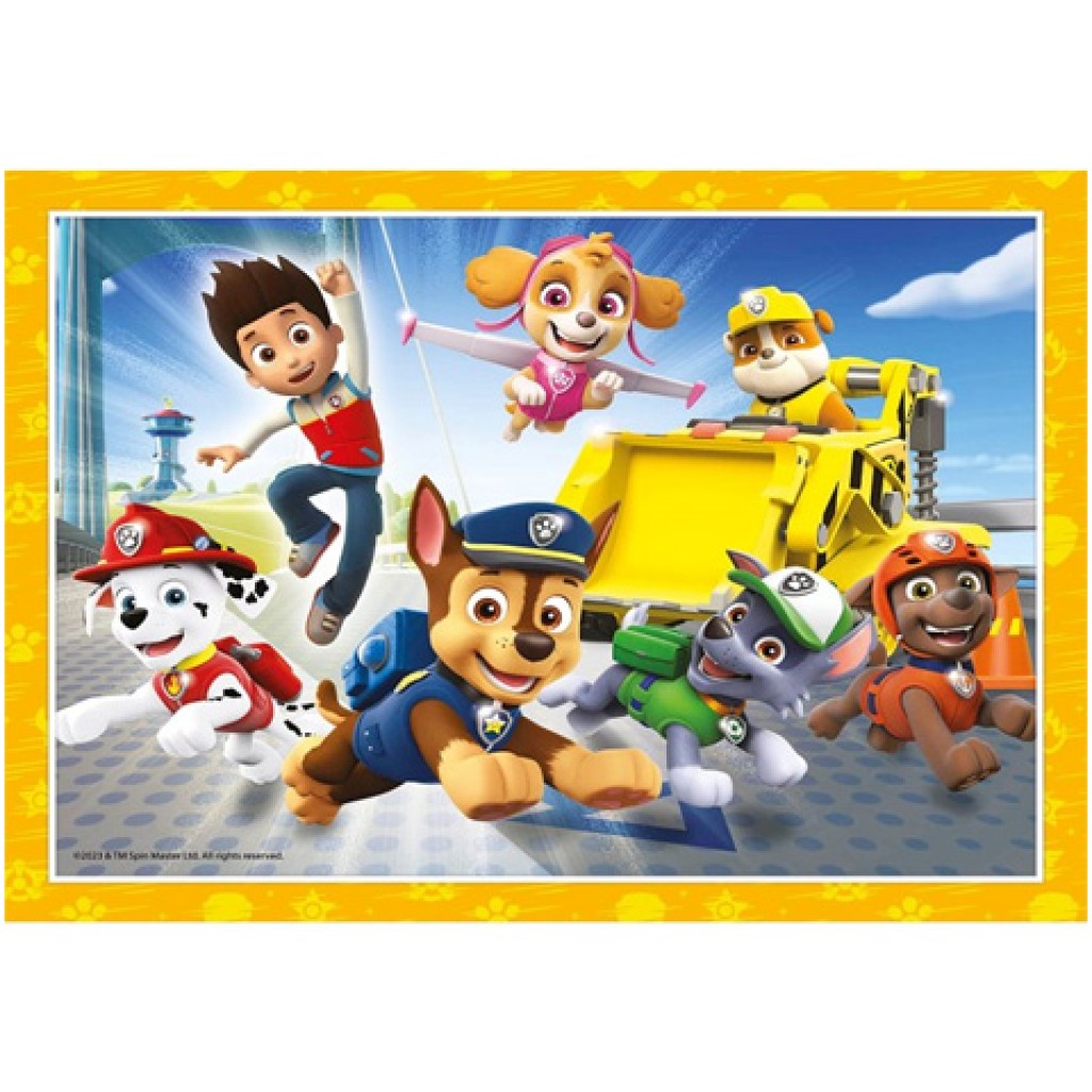 Psi Patrol 4 w 1 puzzle - Clementoni kép 2