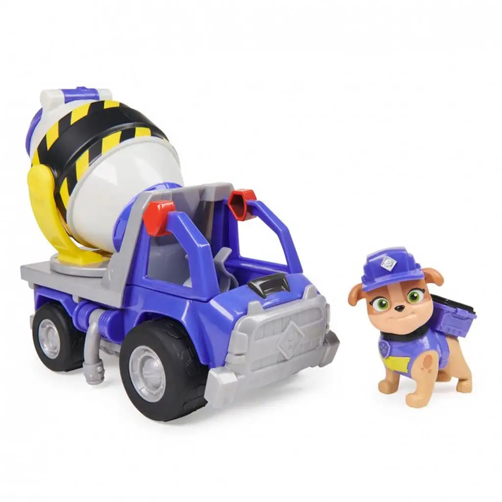 Psi Patrol Rubble i ekipa: Samochód Rubble Mixer - Spin Master kép 2