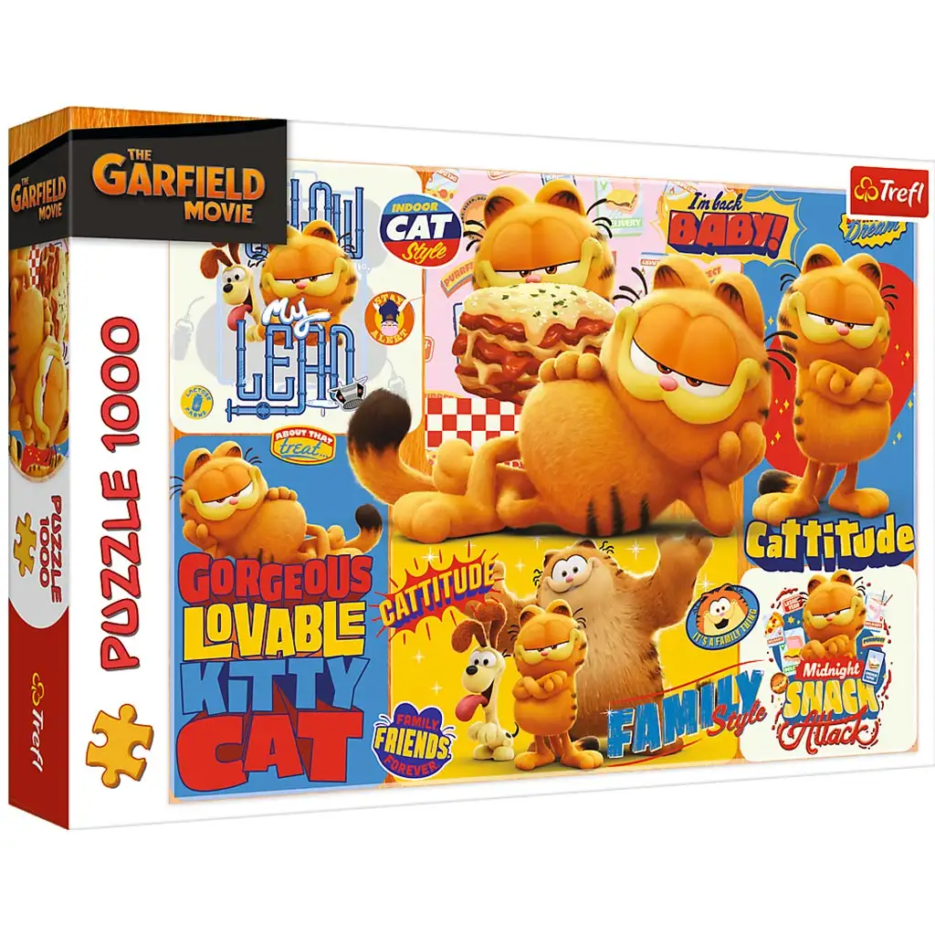 Puzzle 1000 elementów Garfield - Trefl kép 1