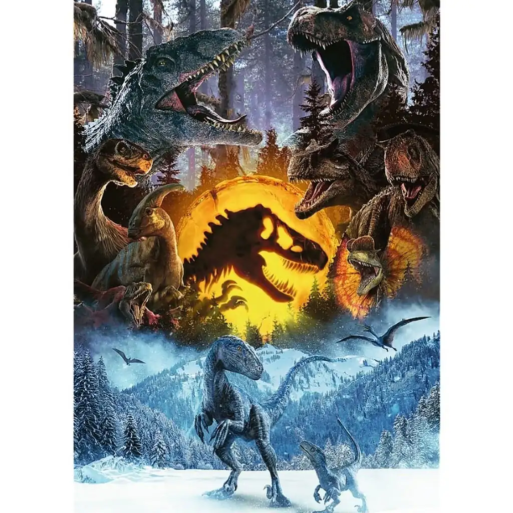 Puzzle 1000 elementów z serii Jurassic Park - Trefl kép 2