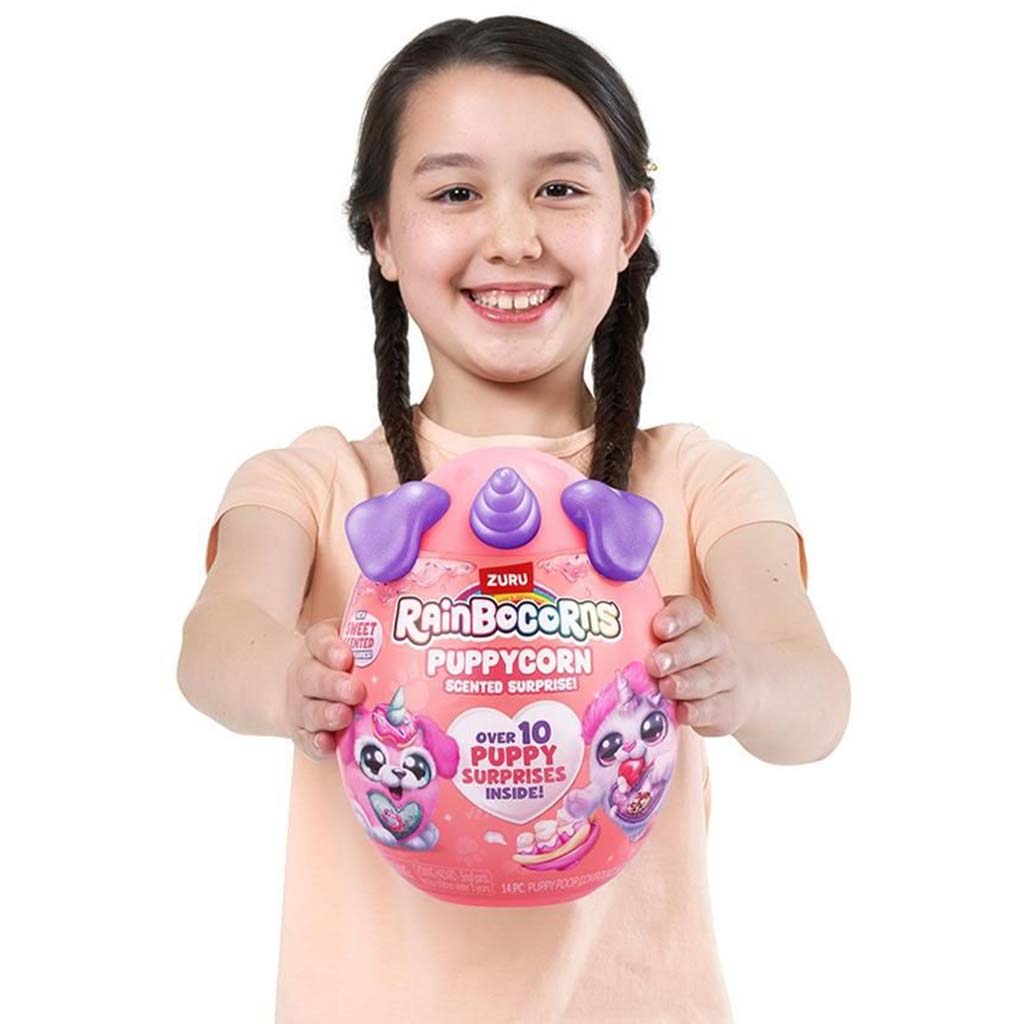 Rainbocorns: Pocket Puppycorn niespodzianka pachnąca pluszowa figurka pieska, różne rodzaje, 1 sztuka kép 4