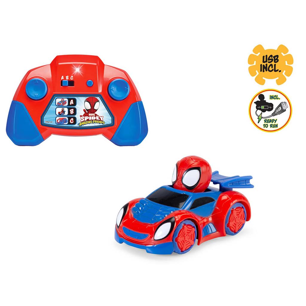 Samochód zdalnie sterowany Spider-Man 1/50 - Dickie Toys kép 2