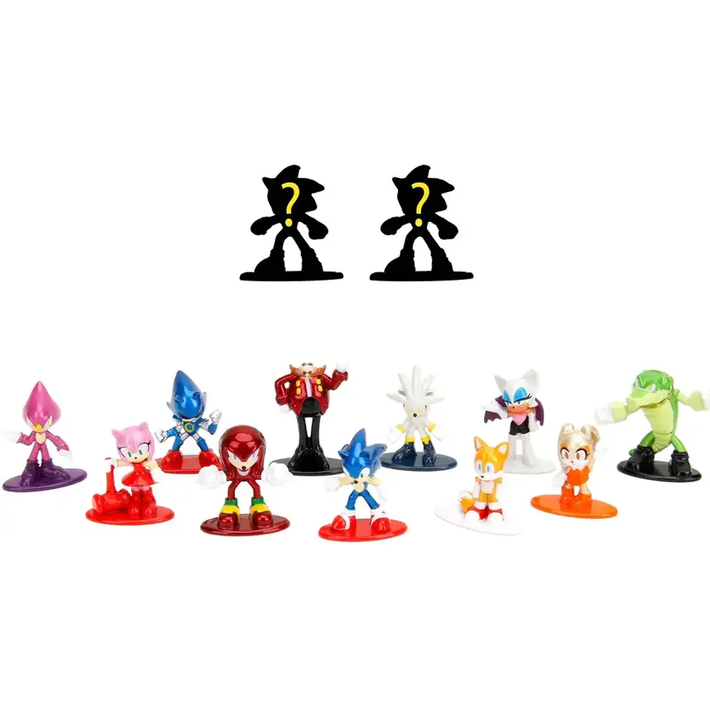 Sonic jeż niespodzianka nano metalowe figurki 1 sztuka - Simba Toys kép 2
