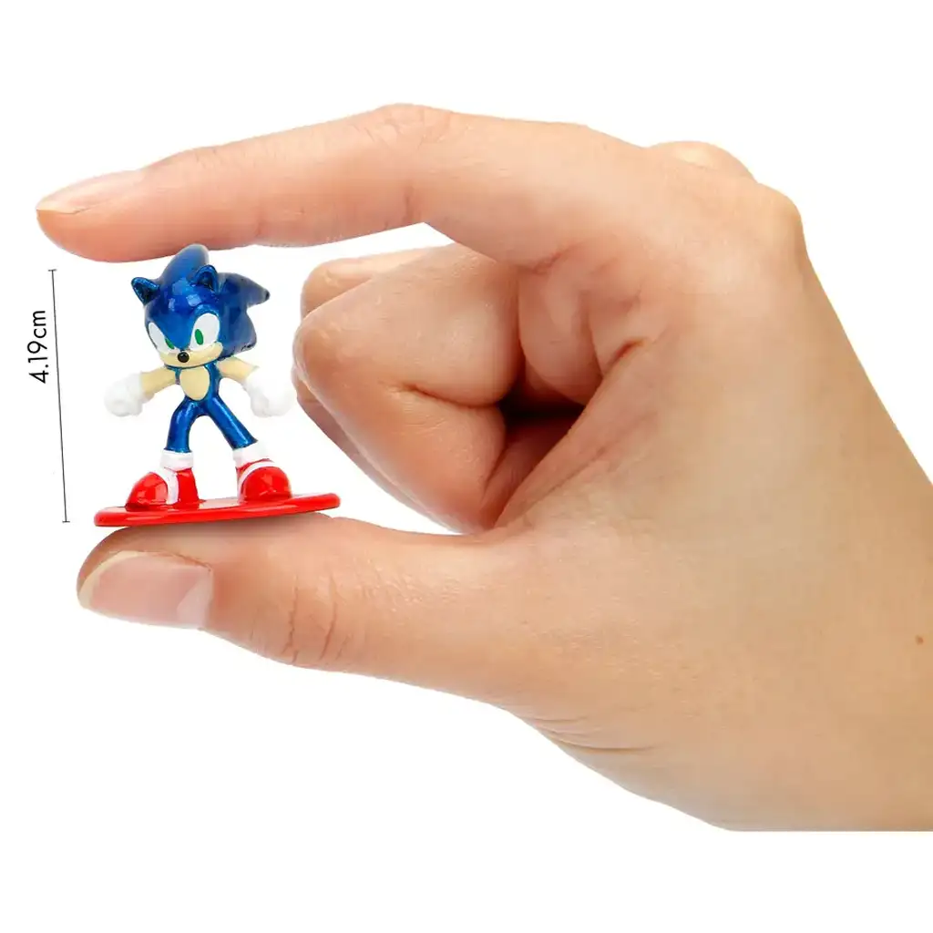 Sonic jeż niespodzianka nano metalowe figurki 1 sztuka - Simba Toys kép 3