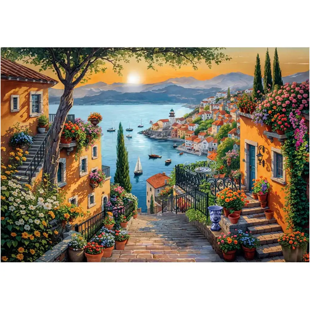 Spacer po porcie HQC 1500-elmentowa compact puzzle - Clementoni kép 2