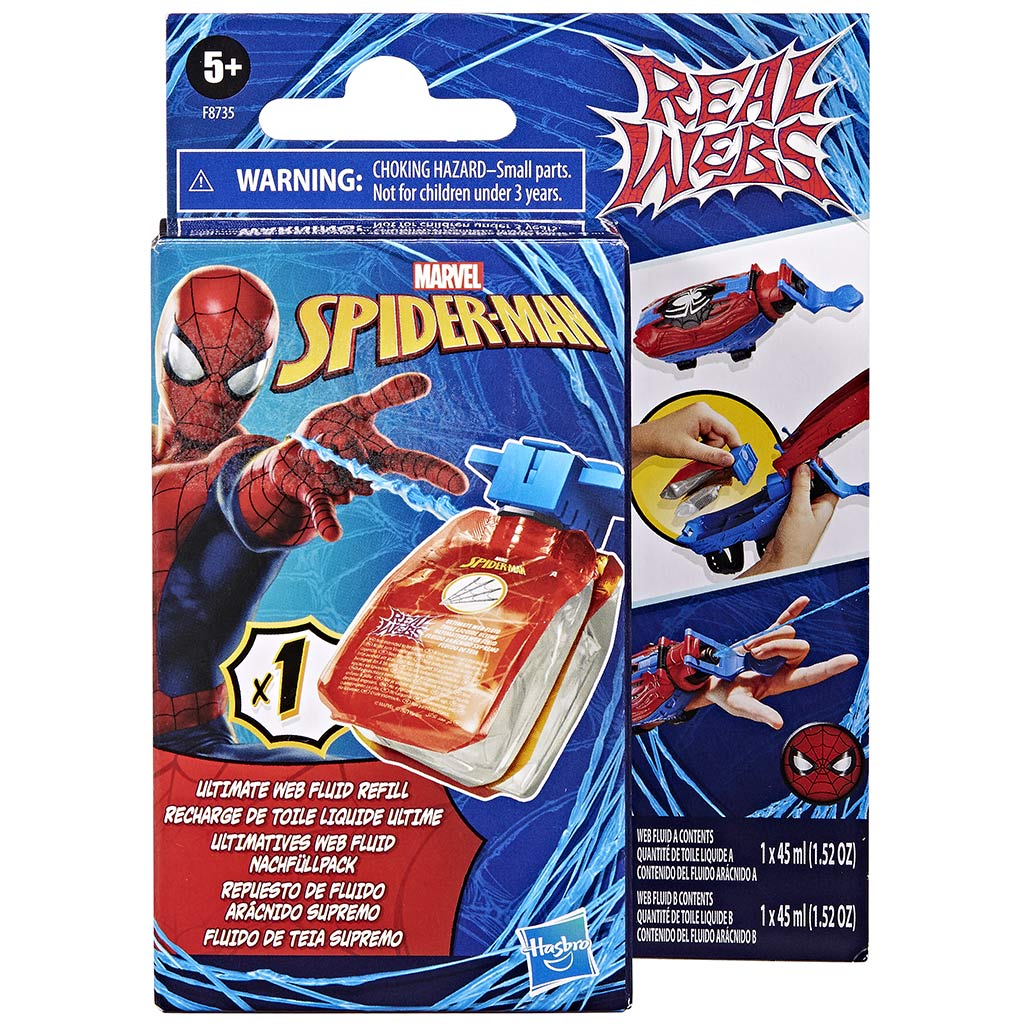 Spider-Man: Real Webs Ultimate płyn do uzupełniania wyrzutni sieci – Hasbro kép 1