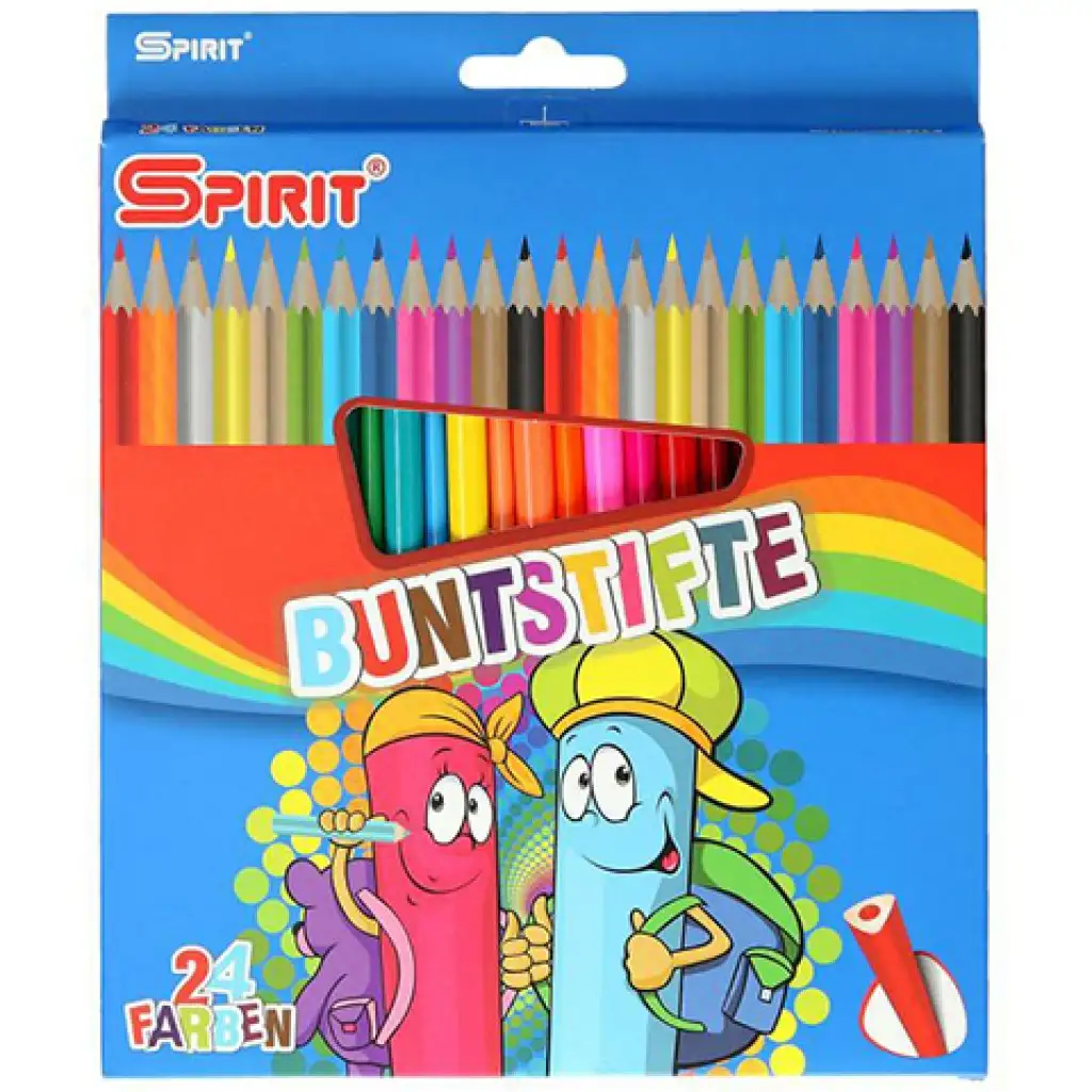 Spirit: Trójkątne kredki Classic zestaw 24 sztuk kép 1