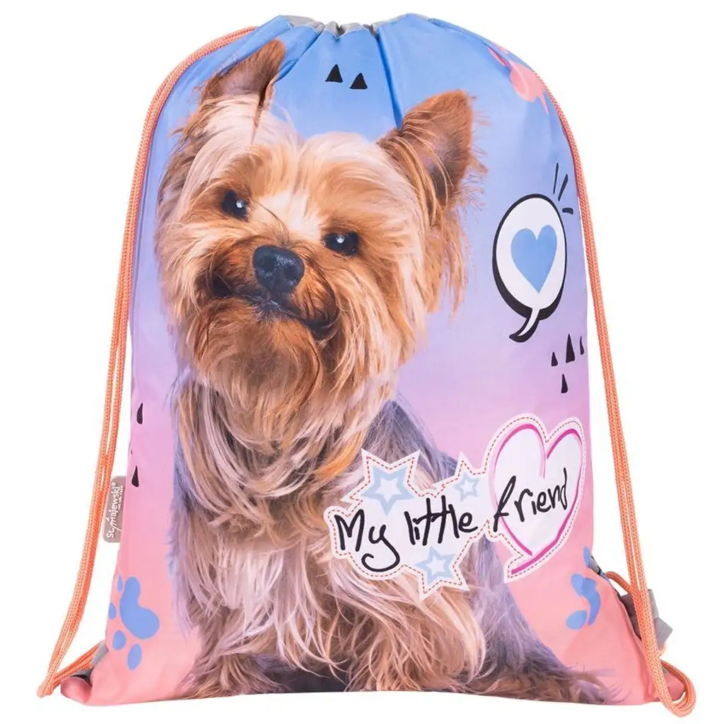 St.Right Grey Yorkie worek na buty, worek sportowy 43x32 cm kép 1