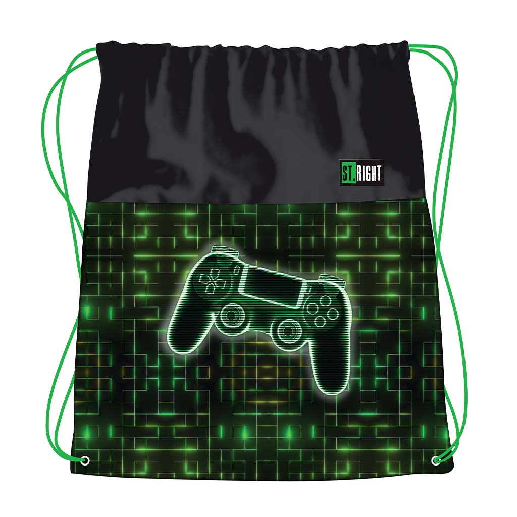 St.Right Neon Pad worek na buty, worek sportowy 43x34 cm kép 1