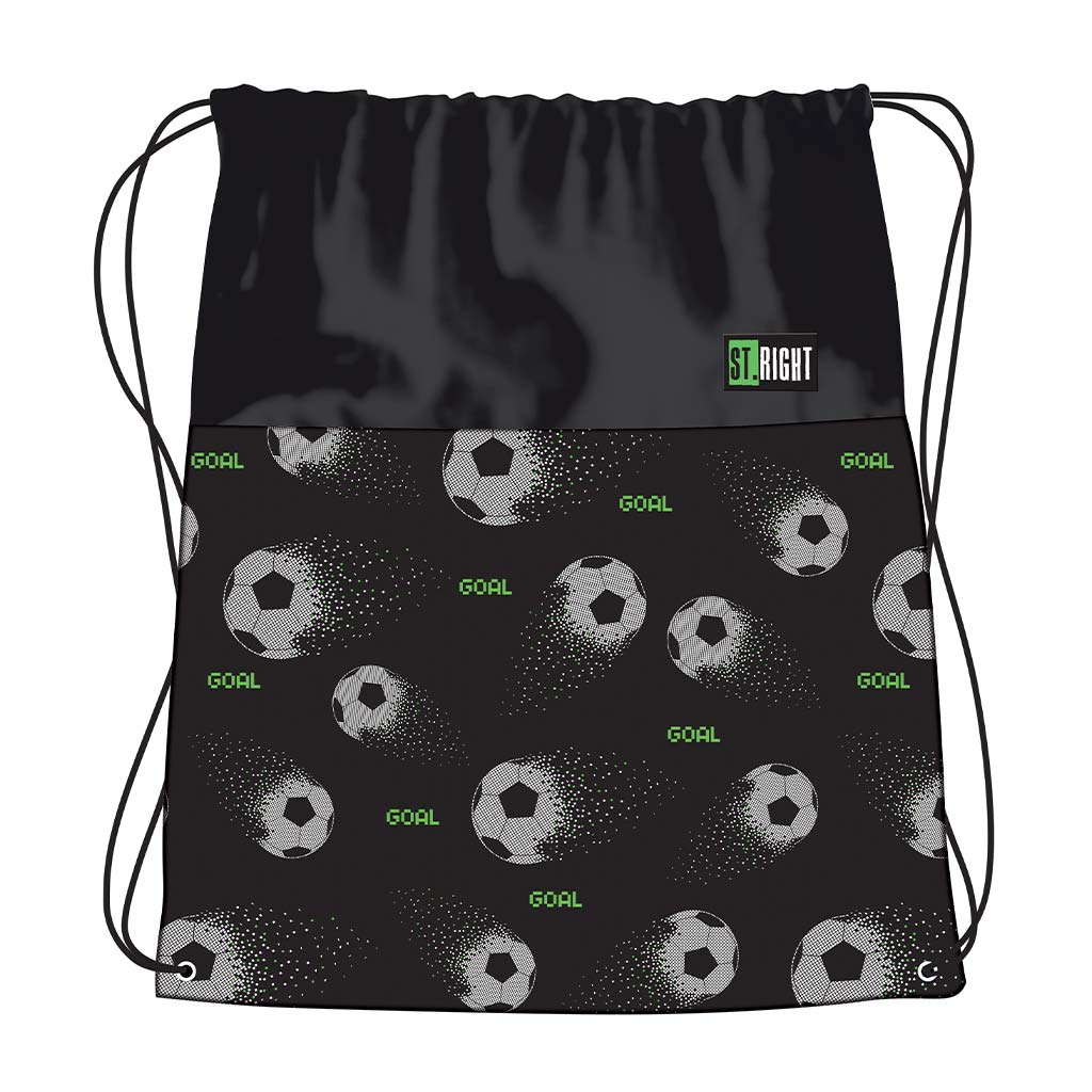 St.Right Pixel Balls worek na buty, worek sportowy 43x34 cm kép 1