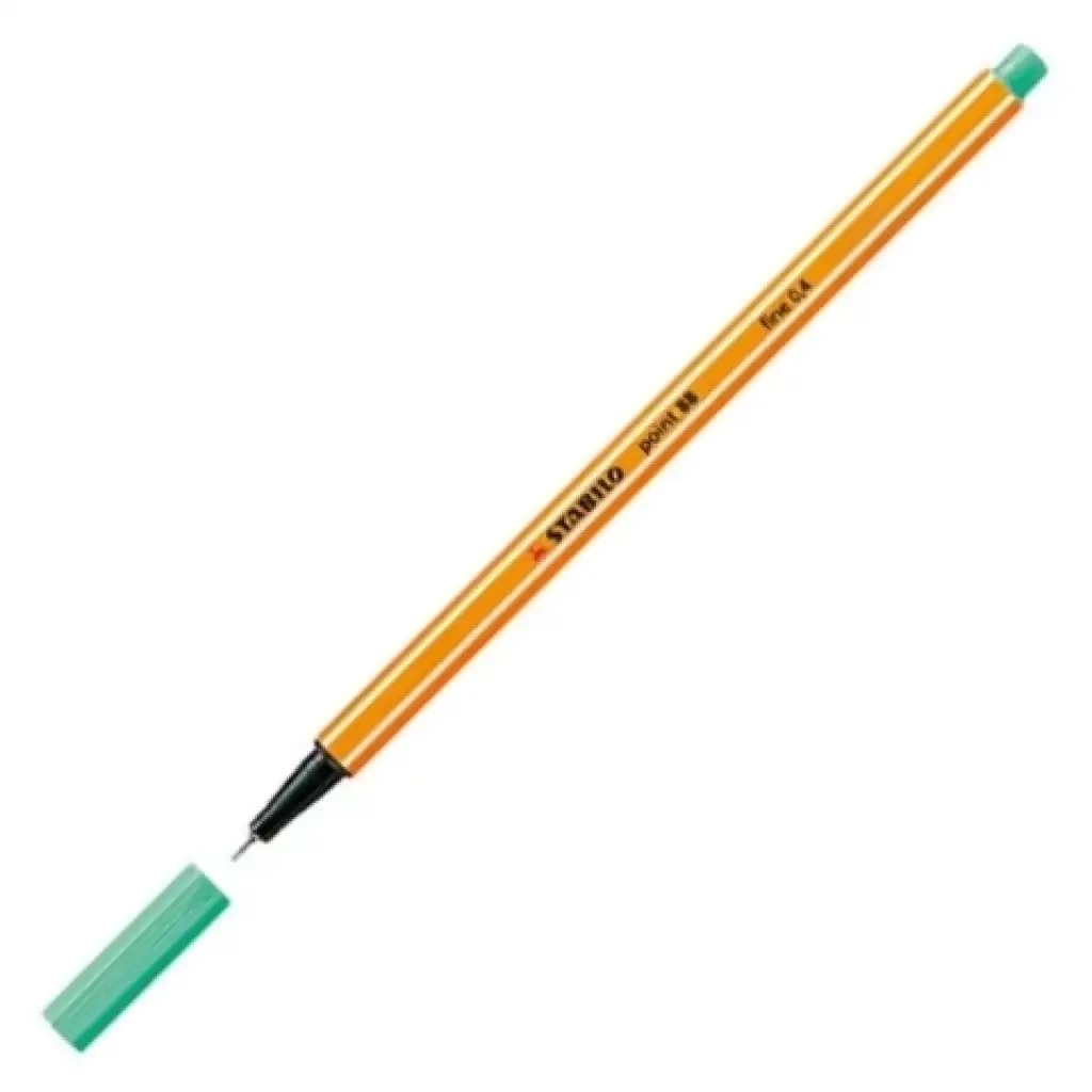 Stabilo: Point 88 cienkopis 0,4 mm w kolorze lodowej zieleni kép 2