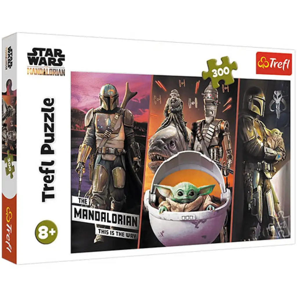 Star Wars: Tajemniczy Baby Yoda puzzle 300 elementów – Trefl kép 1