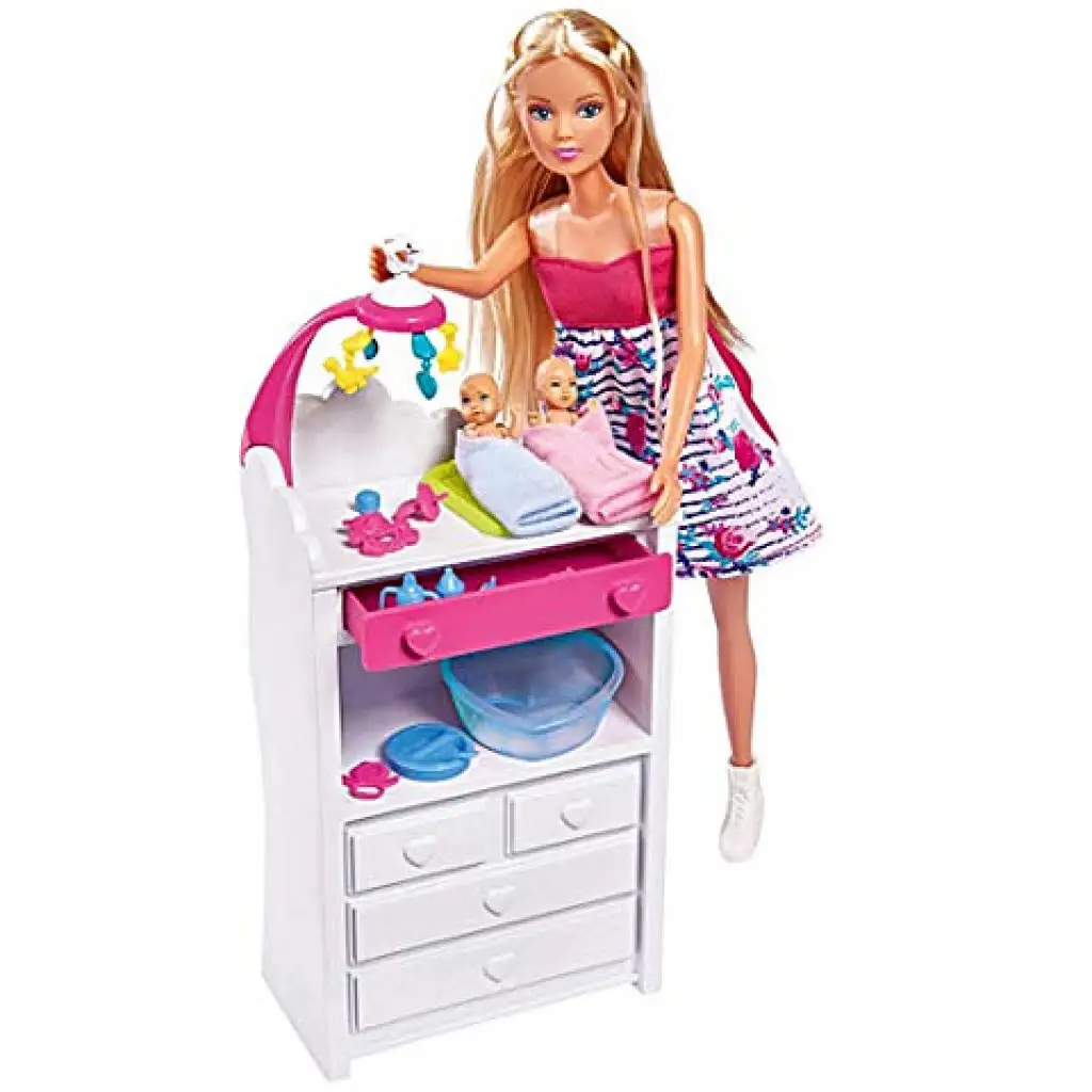 Steffi Love: Ciężarna lalka Steffi Love z akcesoriami - Simba Toys kép 2