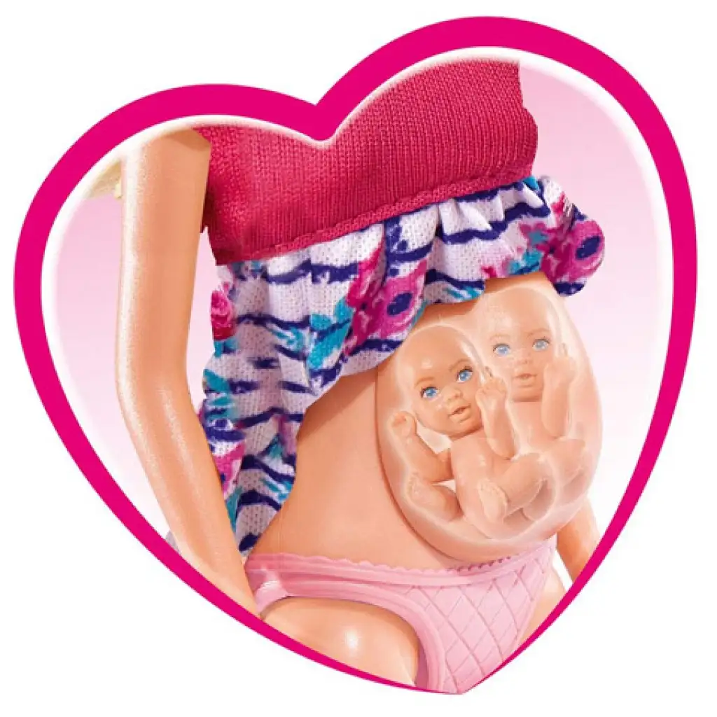 Steffi Love: Ciężarna lalka Steffi Love z akcesoriami - Simba Toys kép 4