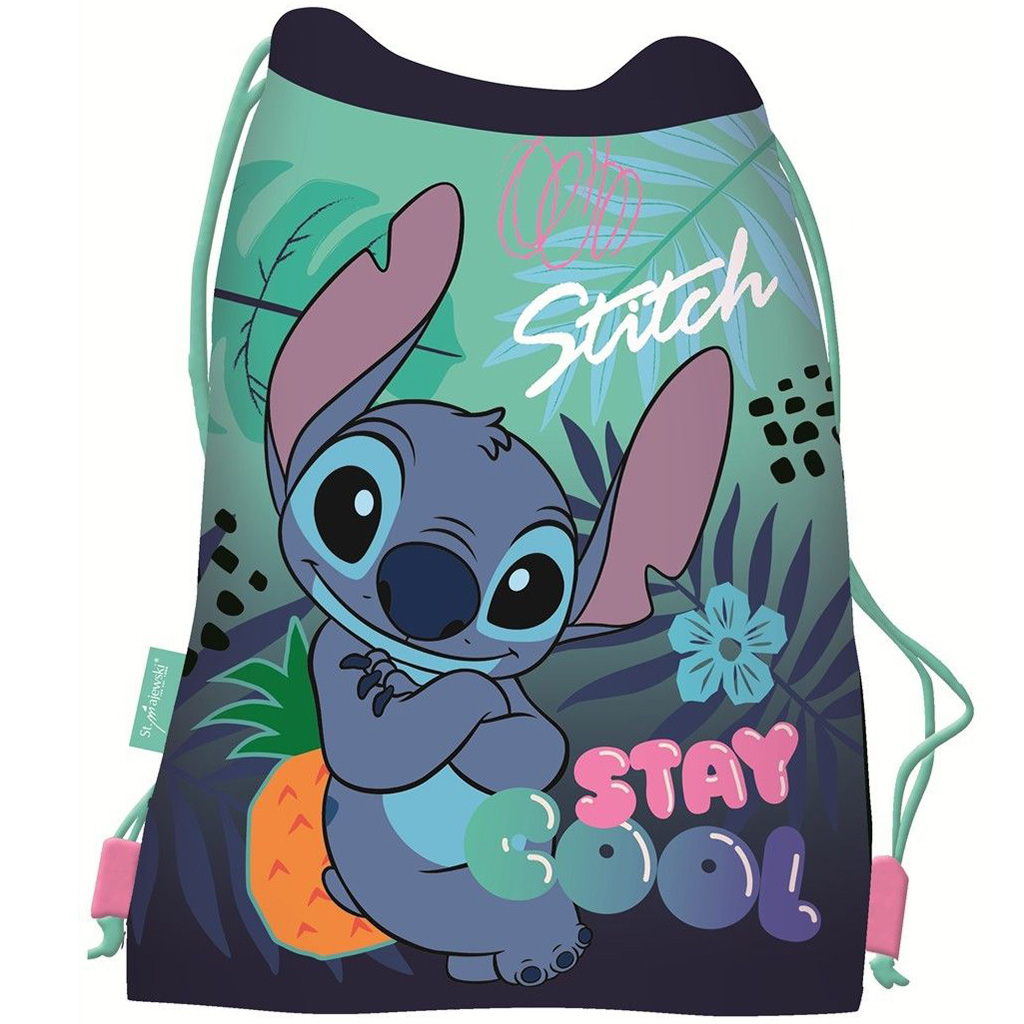 Stitch stay cool worek gimnastyczny, worek sportowy 42x32 cm kép 1