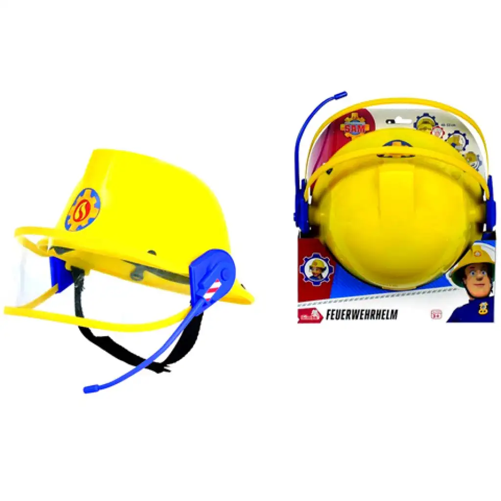 Strażak Sam: Kask strażacki z mikrofonem - Simba Toys kép 4