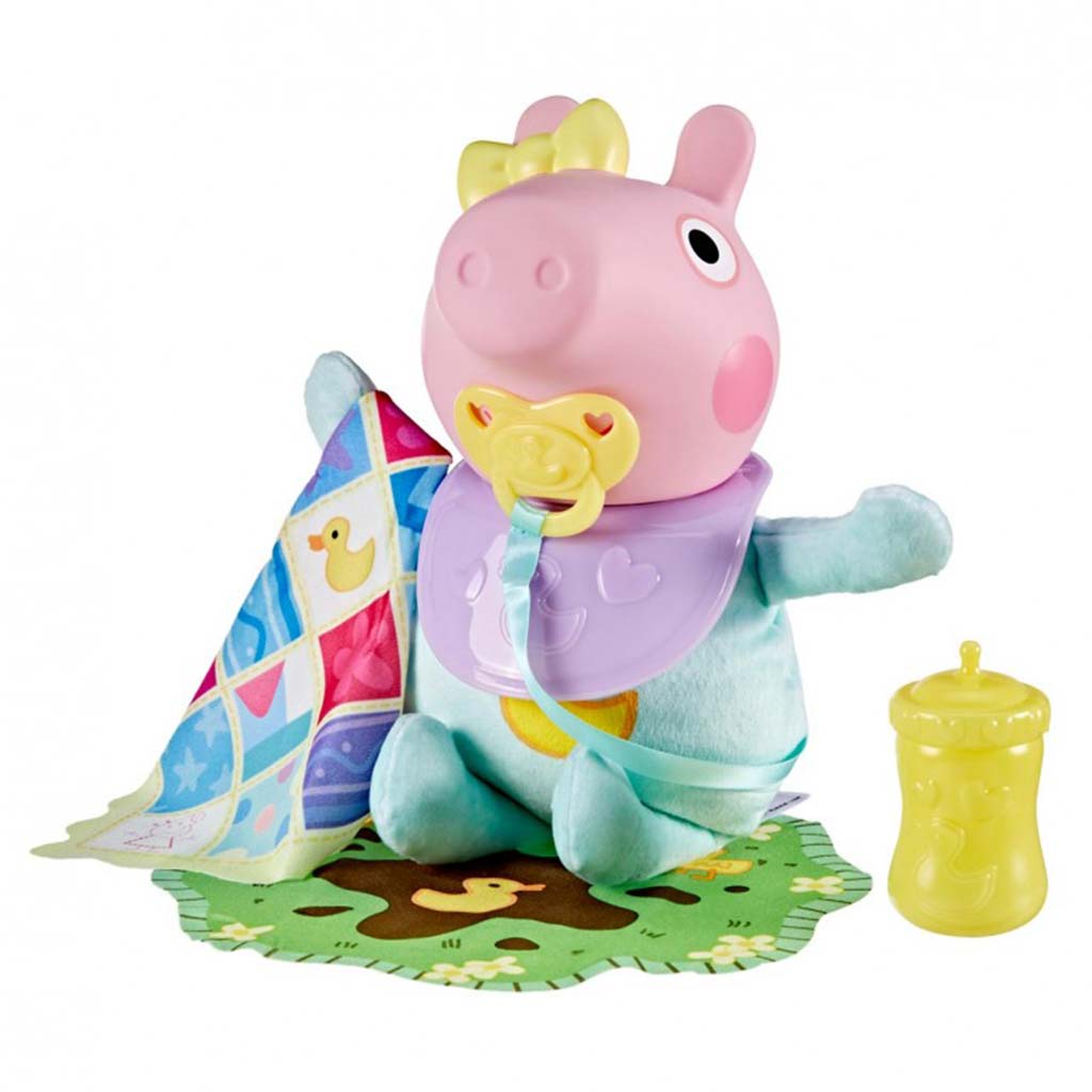Świnka Peppa: chrumkająca i do przytulania Evie - Hasbro kép 3