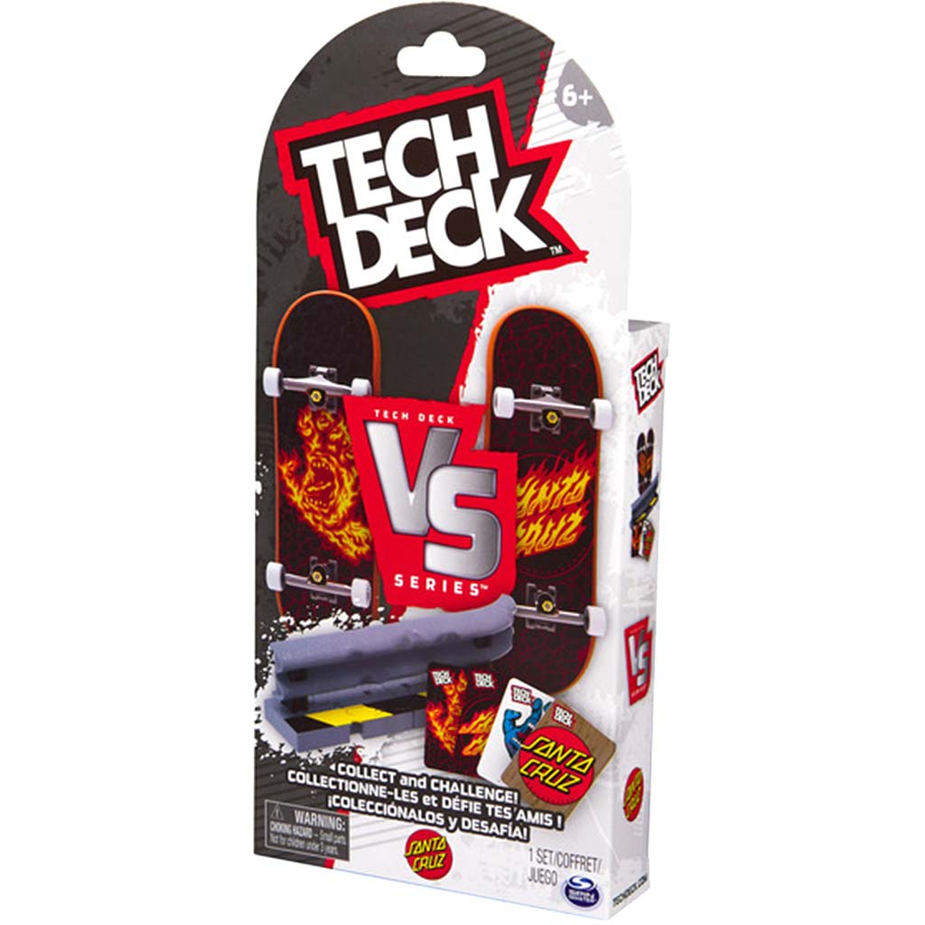 Tech Deck: Seria VS – Zestaw wyzwań Santa Cruz - Spin Master kép 1