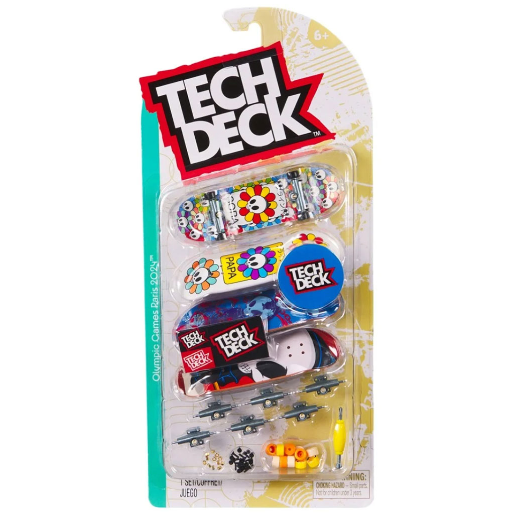 Tech Deck: Zestaw fingerboardów Sora z igrzysk olimpijskich Paryż 2024 - Spin Master kép 1