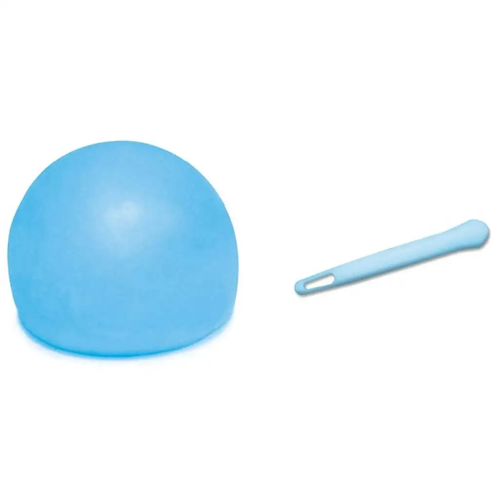 Tiny Wubble świecąca w ciemności niebieska piłka bąbelkowa 30 cm kép 3