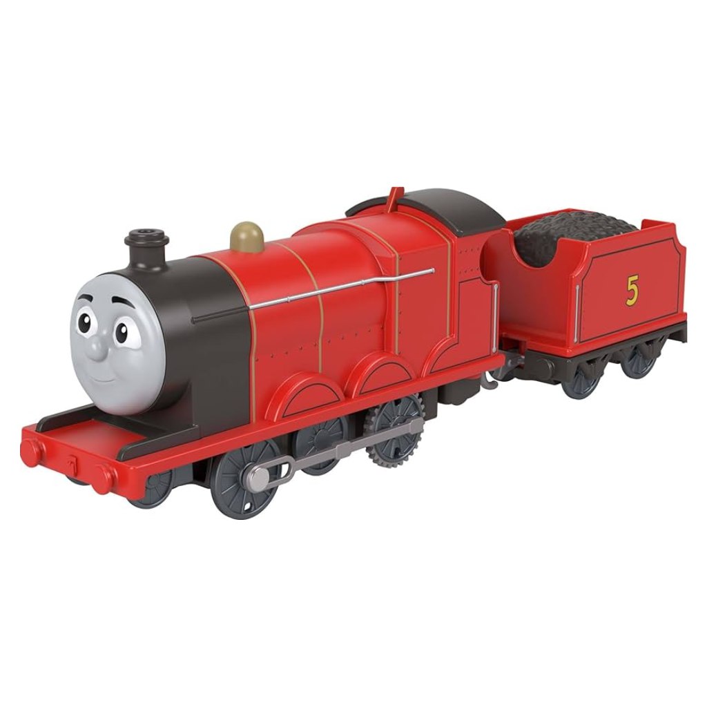 Tomek i Przyjaciele: lokomotywa James z napędem - Mattel kép 2