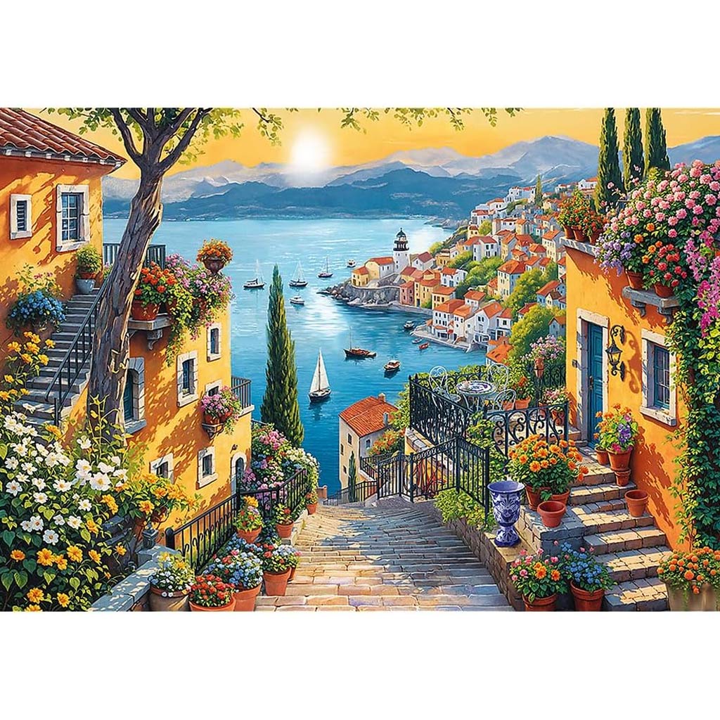 Widok na morze, puzzle 1500 elementów - Trefl kép 2