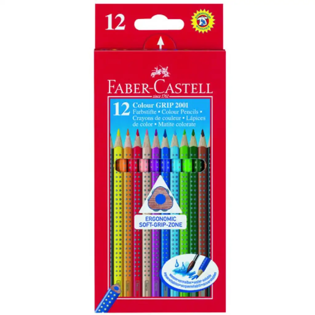 Zestaw 12 kolorowych ołówków - Faber-Castell kép 1
