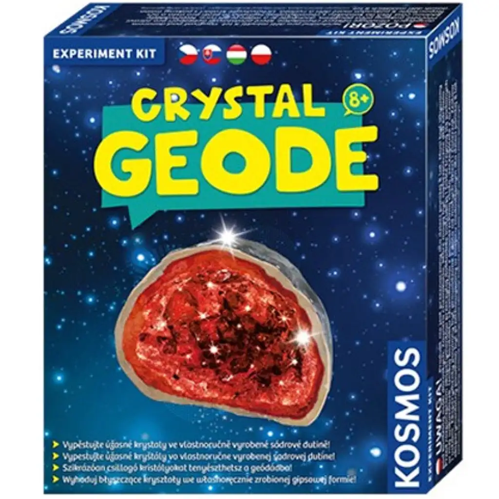 Zestaw do eksperymentów FunScience Kryształowy Geod kép 1