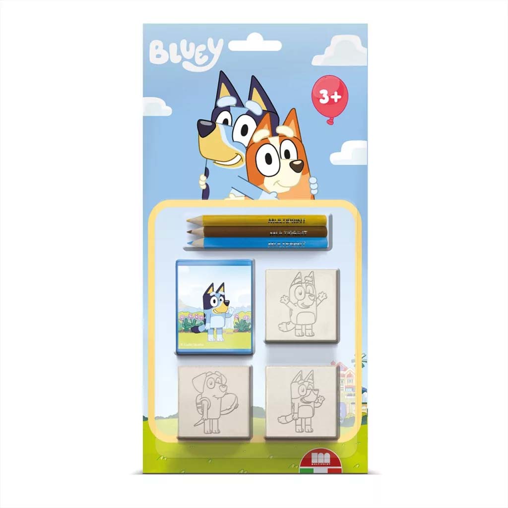 Zestaw pieczątek Bluey - Multiprint kép 1
