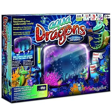 Zestaw podwodnego świata Aqua Dragons z oświetleniem LED kép 1