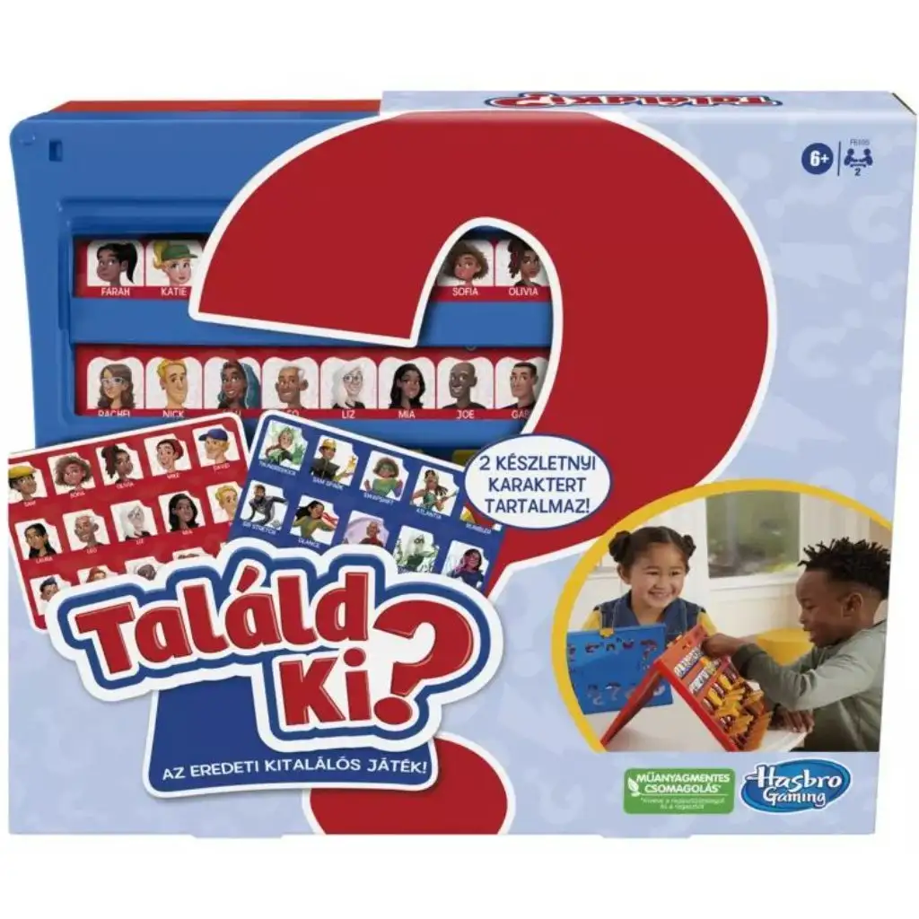 Zgadnij Kto! gra planszowa - Hasbro kép 1