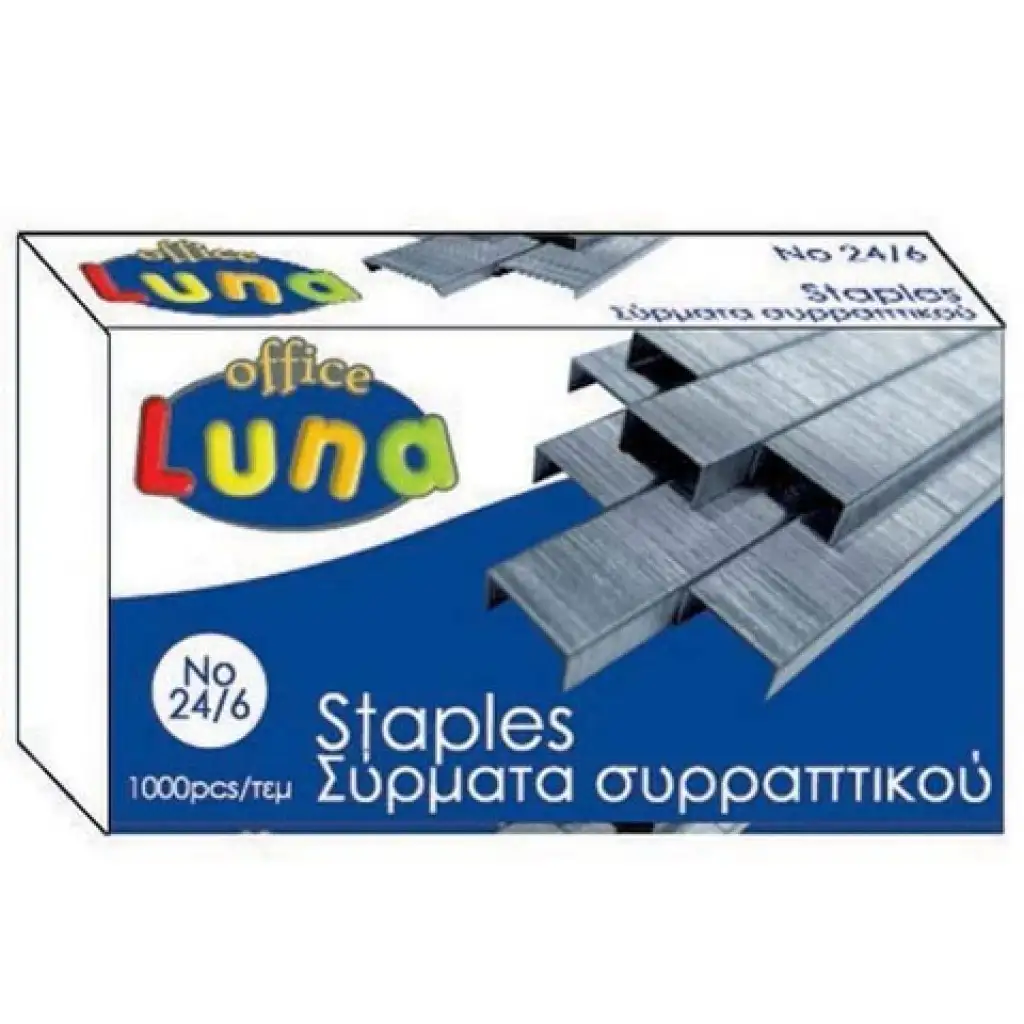 Zszywki 24/6, 1000 sztuk. kép 1